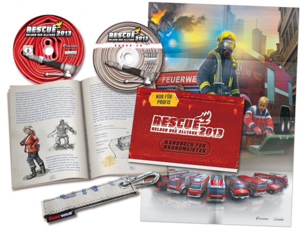 Rescue 2013-Helden des Alltags_Inhalt Collector's Edition