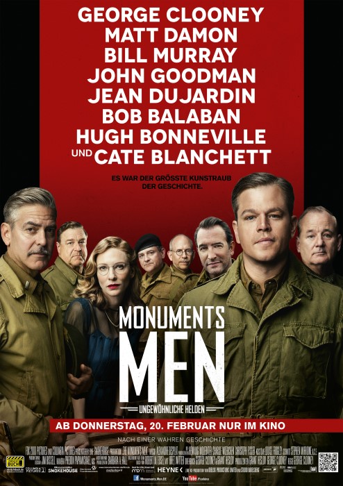 Monuments Men – Ungewöhnliche Helden – Kinostart am 20.02.2014