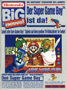 Werbung aus dem Club Nintendo Magazin, Ausgabe 04/1994