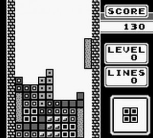 Tetris-Runde, recht am Anfang; der schwierige Teil kommt erst noch ;)