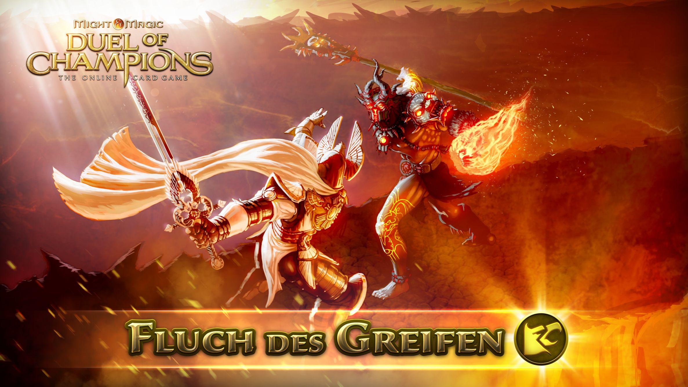 Might & Magic: Duel of Champions – Greifen-Fluch Erweiterung mit 100 neuen Karten im Sturzflug