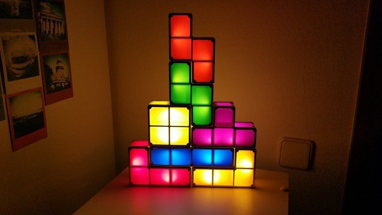 Tetris Lampe – Test / Review / Gewinnspiel