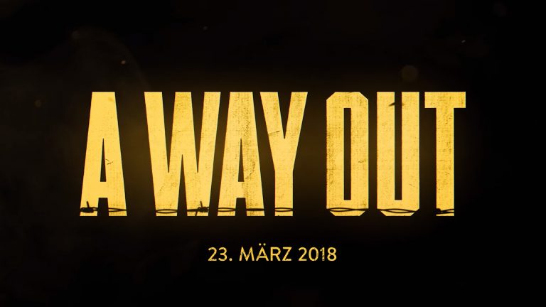 A Way Out – Veröffentlichungstermin bekannt gegeben