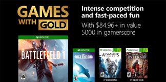 Games with Gold November 2018