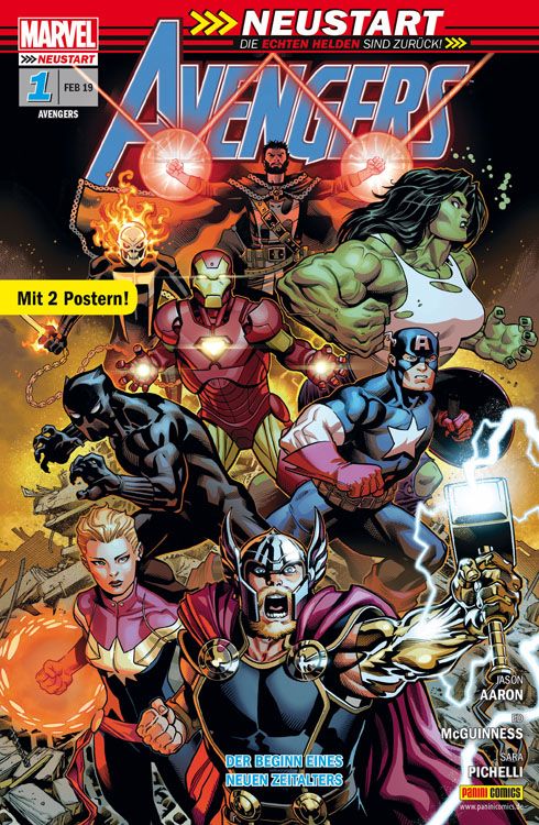 Avengers 1 Der Beginn Eines Neuen Zeitalters – Comic Review