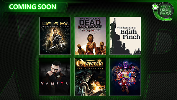 Xbox Game Pass März