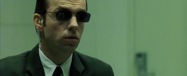 Hugo Weaving als Agent Smith Quelle: Blu-ray