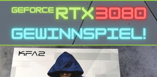 GeForce RTX 3080 Gewinnspiel