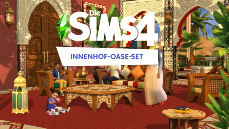 Die Sims 4: Innenhof-Oase-Set Test/Review