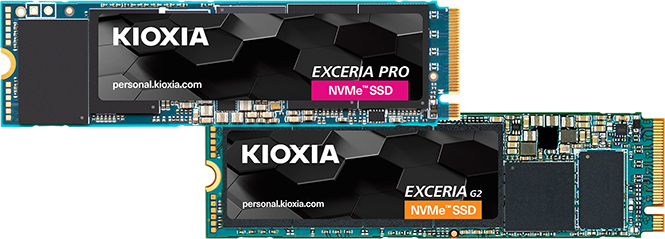 Kioxia Exceria G2 und Exceria Pro