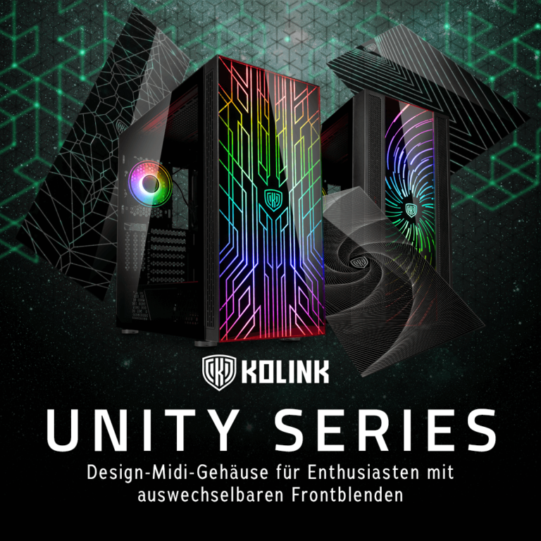 Kolink Unity Series - wandelbares Design und Premium-Features