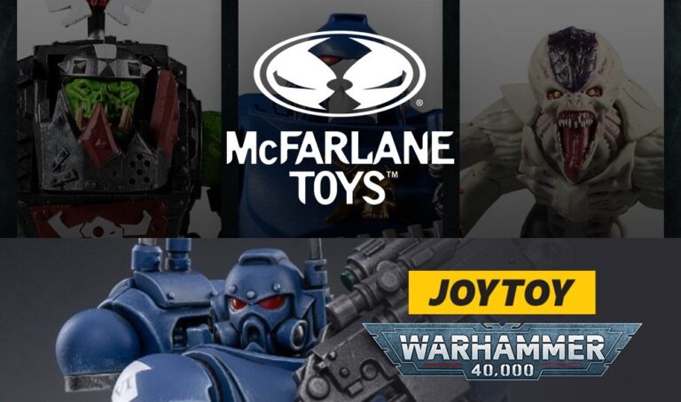 Warhammer 40K Actionfiguren von McFarlane Toys und Joytoy