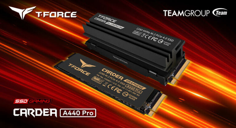 TEAMGROUP präsentiert die T-FORCE CARDEA A440 Pro