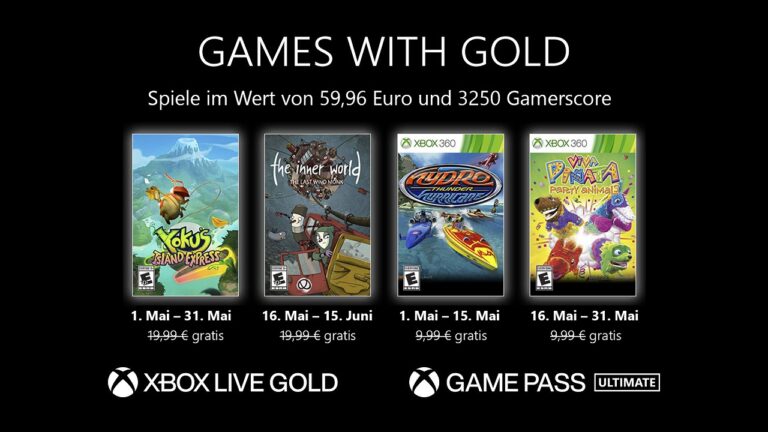 Games With Gold Mai 2022