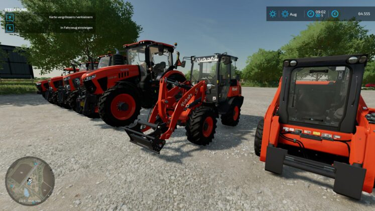 Landwirtschafts-Simulator 22 Kubota Pack Fahrzeuge