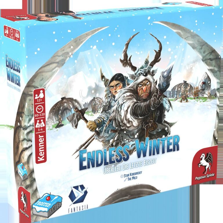 Endless Winter und D.E.I. von Pegasus Spiele