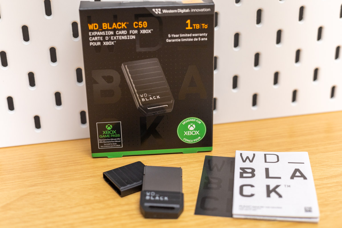 WD_BLACK C50 Expansion Card 1 TB - Test/Review - game2gether