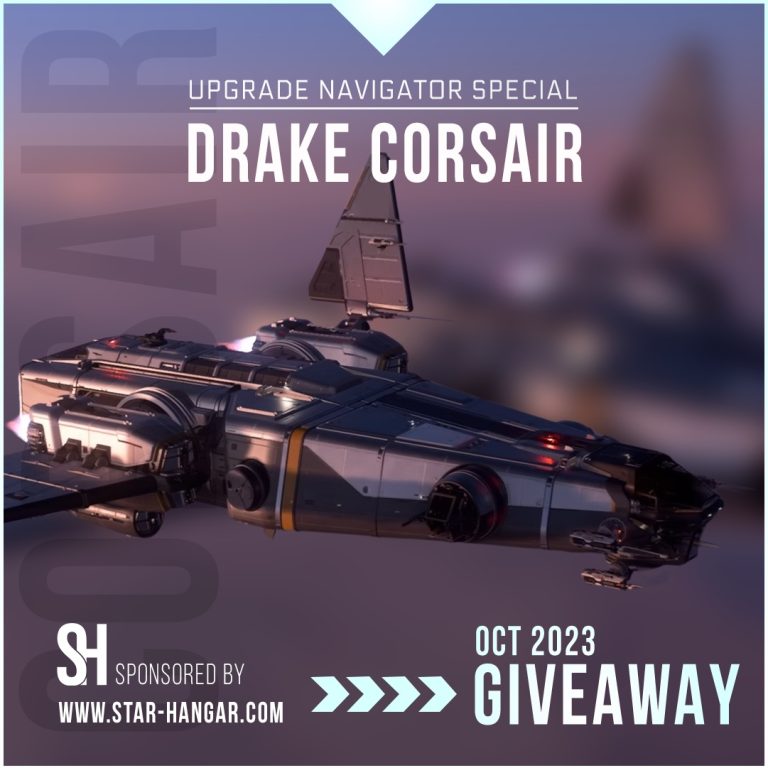 Star Citizen Gewinnspiel mit Star Hangar – Drake Corsair